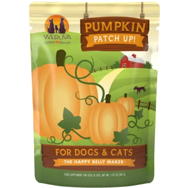 Weruva Pumpkin Patch Up!, Pumpkin Puree Pet Food Supplement for Dogs &Cat - Pet Home | The Perfect Pet Supplies Shopping Experience