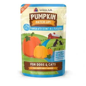 Weruva Pumpkin Patch Up!, Pumpkin with Coconut Oil &Flaxseeds for Dogs &Cats - Pet Home | The Perfect Pet Supplies Shopping Experience