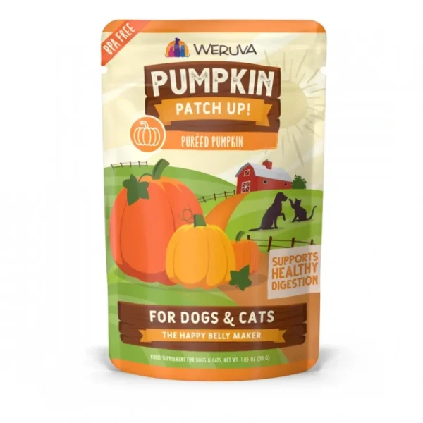 Weruva Pumpkin Patch Up Supplement for Dogs &Cats - Pet Home | The Perfect Pet Supplies Shopping Experience