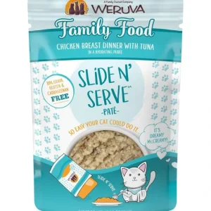 Weruva Slide N' Serve Family Food Chicken Breast Dinner with Tuna Pate - Pet Home | The Perfect Pet Supplies Shopping Experience