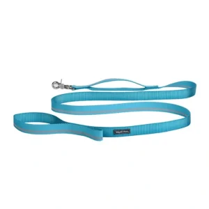 West Paw Strolls Leash with Traffic Handle in Reflective Turquoise for Dogs (Large 72" L, Teal) - Pet Home | The Perfect Pet Supplies Shopping Experience