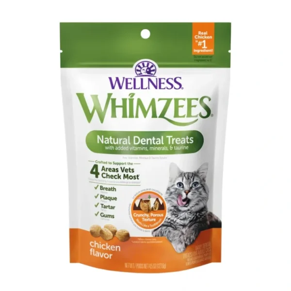 Whimzees - Chicken Flavor Dental Treats for Cats - Pet Home | The Perfect Pet Supplies Shopping Experience
