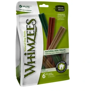 Whimzees, Dental Treat, Stix Value Pouch - Large - 7 Pc - Pet Home | The Perfect Pet Supplies Shopping Experience