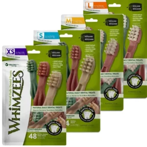 Whimzees Tooth Brush Star Value Bag Dental Dog Treat - Pet Home | The Perfect Pet Supplies Shopping Experience