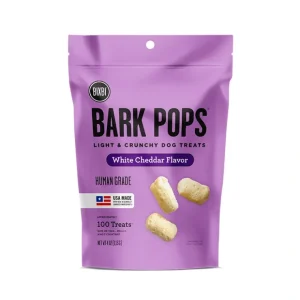 White Cheddar Bark Pops, 4oz from Bixbi - Pet Home | The Perfect Pet Supplies Shopping Experience