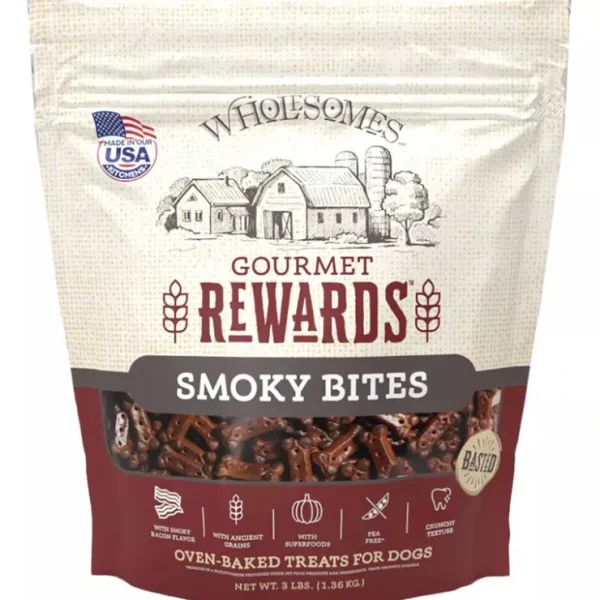 Wholesomes - Gourmet Rewards Smoky Bites Dog Treats - Pet Home | The Perfect Pet Supplies Shopping Experience