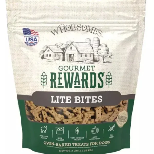 Wholesomes Gourmet Rewards Lite Bites For Dogs - Pet Home | The Perfect Pet Supplies Shopping Experience