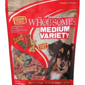 Wholesomes Medium Variety Biscuits Grain Free Dog Treats - Pet Home | The Perfect Pet Supplies Shopping Experience