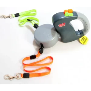 Wigzi Dual Doggie Gel Rope Orange &Green Dog Leash - Pet Home | The Perfect Pet Supplies Shopping Experience