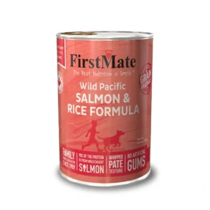 Wild Pacific Salmon & Rice Formula for Dogs, 12.2oz can, from FirstMate Pet Foods - Pet Home | The Perfect Pet Supplies Shopping Experience