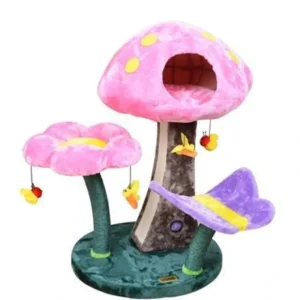Wonderland Cat Tree with Garden Inspired Condo and Perches - Pet Home | The Perfect Pet Supplies Shopping Experience