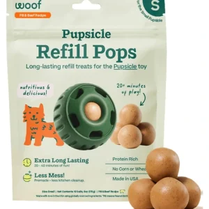 Woof Pet Inc.'s Beef & Peanut Butter Pops - Pet Home | The Perfect Pet Supplies Shopping Experience