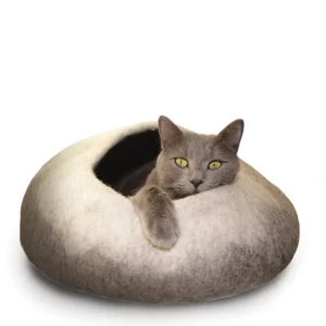 Wool Pet Cave - Ombre/Natural - Pet Home | The Perfect Pet Supplies Shopping Experience