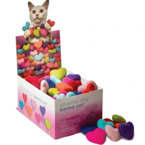 Wool Pet Toy - Hearts - Pet Home | The Perfect Pet Supplies Shopping Experience