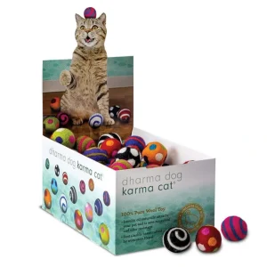 Wool Pet Toy Ball - 1.5" - Pet Home | The Perfect Pet Supplies Shopping Experience