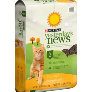 Yesterday's News Original Unscented Formula Cat Litter - Pet Home | The Perfect Pet Supplies Shopping Experience