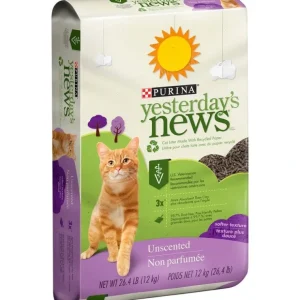 Yesterday's News Softer Texture Unscented Cat Litter - Pet Home | The Perfect Pet Supplies Shopping Experience