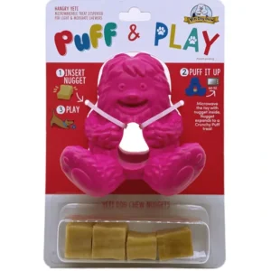 Yeti Puff and Play Dog Toy Interactive Nuggets Treats Dispenser Puzzle - Pet Home | The Perfect Pet Supplies Shopping Experience