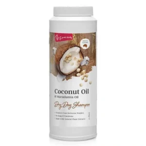 Yours Droolly Coconut and Macadamia Oil Dry Dog Shampoo 100gm - Pet Home | The Perfect Pet Supplies Shopping Experience