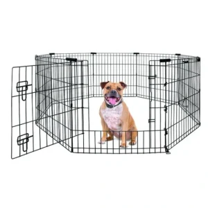 Yours Droolly Exercise Pen with Door 30" - Pet Home | The Perfect Pet Supplies Shopping Experience