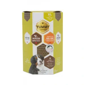 Yummy Combs Ingeniously Shaped Flossing Dental Dog Treats for Extra Large Breed Dogs - Pet Home | The Perfect Pet Supplies Shopping Experience
