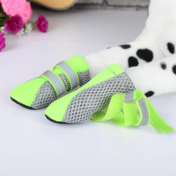 Zeez Dog Fashion Mesh Boots - Green - Pet Home | The Perfect Pet Supplies Shopping Experience