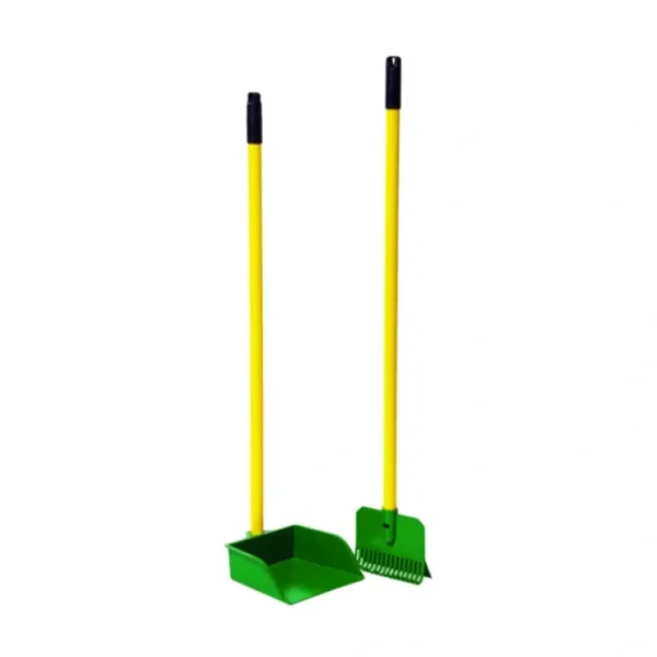 Zeez Poop Posse Pet Waste Clean-Up Brush And Pan 91Cm - Pet Home | The Perfect Pet Supplies Shopping Experience
