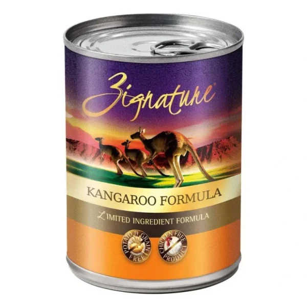 Zignature Kangaroo Limited Ingredient Formula Wet Dog Food, 13oz can - Pet Home | The Perfect Pet Supplies Shopping Experience