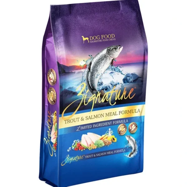 Zignature, Limited Ingredient Trout & Salmon Meal  - Pet Home | The Perfect Pet Supplies Shopping Experience