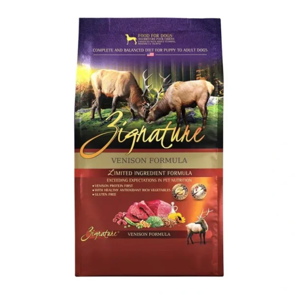 Zignature Limited Ingredient Venison Formula Dog Food 4 Lbs - Pet Home | The Perfect Pet Supplies Shopping Experience