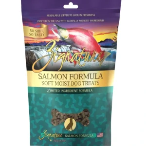 Zignature Soft Moist Dog Treats Salmon Formula (4-oz) - Pet Home | The Perfect Pet Supplies Shopping Experience