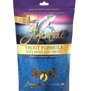 Zignature Soft Moist Dog Treats Trout Formula - Pet Home | The Perfect Pet Supplies Shopping Experience