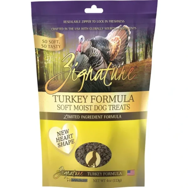 Zignature, Soft Moist Treats - Limited Ingredient - Grain Free - Turkey - 113 g - Pet Home | The Perfect Pet Supplies Shopping Experience
