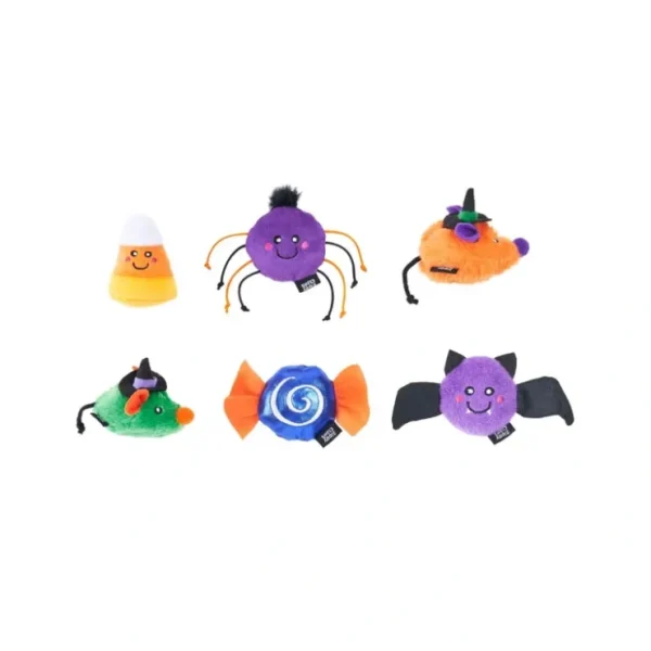 ZippyClaws Halloween Spooky Friends Cat Toy 6pk - Pet Home | The Perfect Pet Supplies Shopping Experience