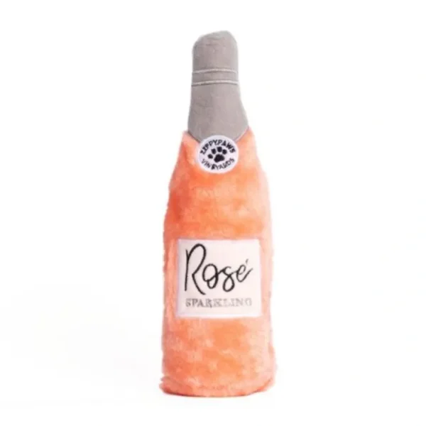 ZippyPaws Happy Hour Crusherz Rose Plush Dog Toy (Rose) - Pet Home | The Perfect Pet Supplies Shopping Experience