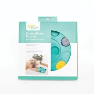 Zippypaws Smartypaws Puzzler Feeder - Teal 28Cm - Pet Home | The Perfect Pet Supplies Shopping Experience