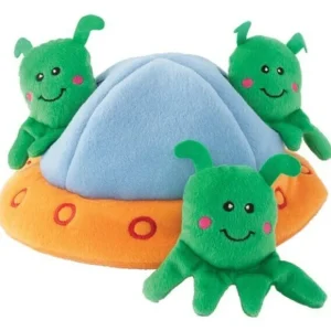 Zippypaws Zippy Burrow Aliens In Ufo 22X22X10Cm - Pet Home | The Perfect Pet Supplies Shopping Experience