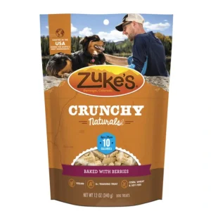 Zukes Crunchy Naturals Baked with Berries 10s Dog Treats - Pet Home | The Perfect Pet Supplies Shopping Experience