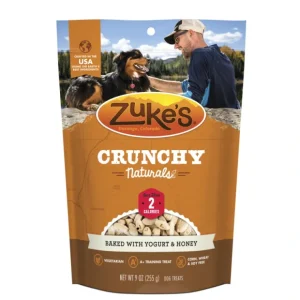 Zukes Crunchy Naturals Baked with Yogurt and Honey 2s Dog Treats - Pet Home | The Perfect Pet Supplies Shopping Experience