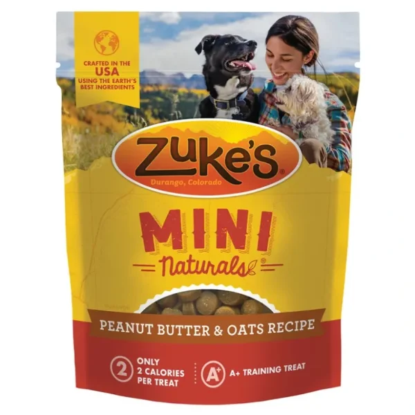 Zuke's, Mini Naturals, Fresh Peanut Butter - Pet Home | The Perfect Pet Supplies Shopping Experience